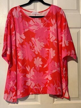 First Love Pink & Orange Women's Top